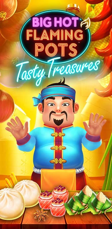 Big Hot Flaming Pots Tasty Treasures in SubJackpots