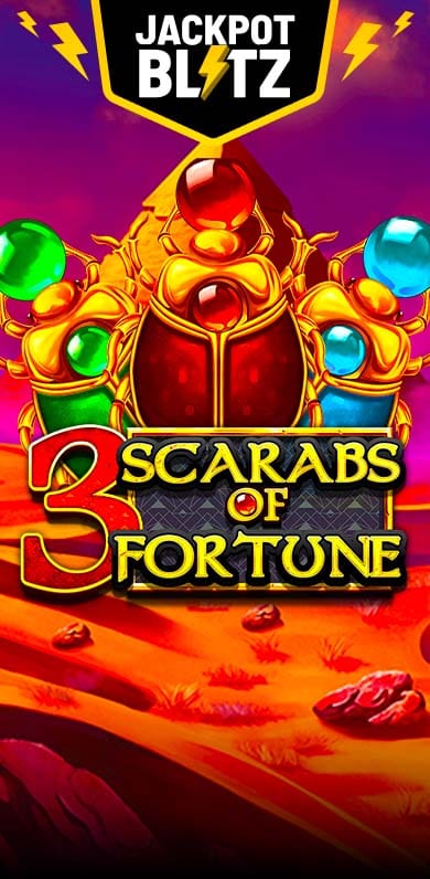 3 Scarabs of Fortune in SubJackpots