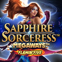 Sapphire Sorceress Megaways Flamin' Five in SubLatestReleases