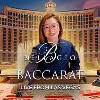 Bellagio Live Baccarat in Featured