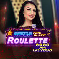 Vegas Mega Fire Blaze Roulette Live in Featured