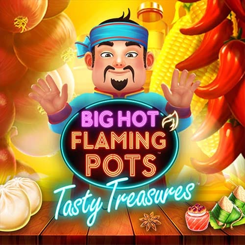 Big Hot Flaming Pots Tasty Treasures in hottest_new_MGM