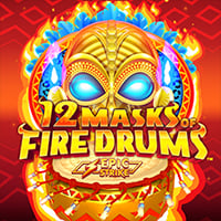 12 Masks of Fire Drums